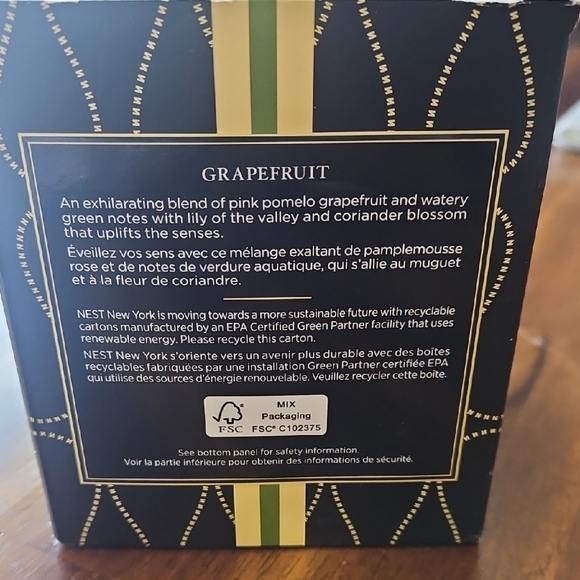 Nest Grapefruit Scented Candle - Cream - Picture 6 of 6